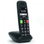 Gigaset E290 Teléfono fijo inalámbrico DECT con teclas grandes, pantalla Jumbo, amplificador de volumen y ECO DECT para personas mayores (Negro) - Modelo S30852-H2901-D201